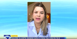 Camila Ahrens, médica Infectologista, fala sobre nova variante Covid 19