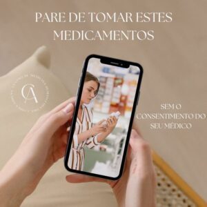 Pare de tomar esses medicamentos